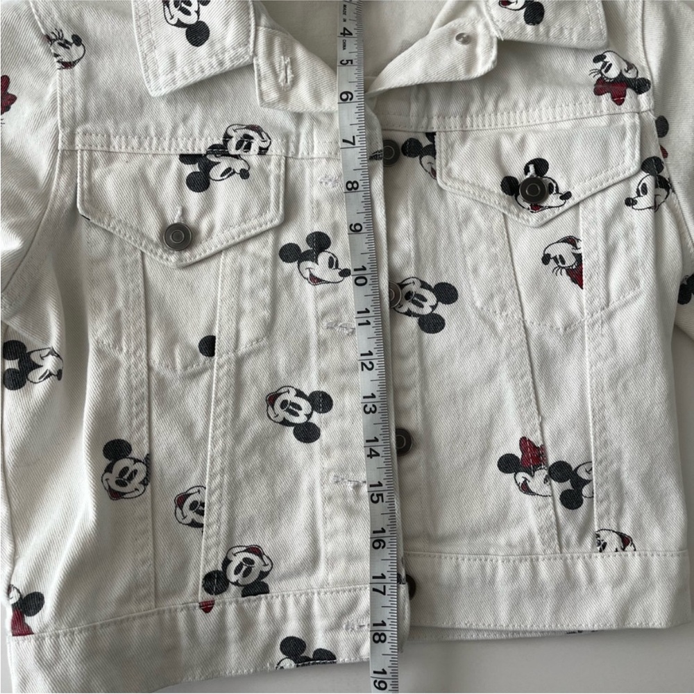 Mickey Mouse Cropped Denim Jacket - image 5